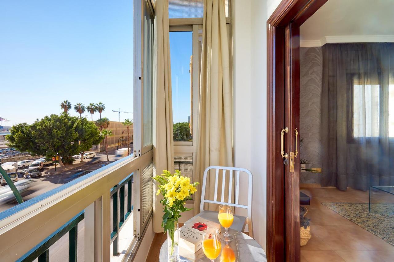 Apartamento en centro ciudad con vistas al mar Málaga Exterior foto
