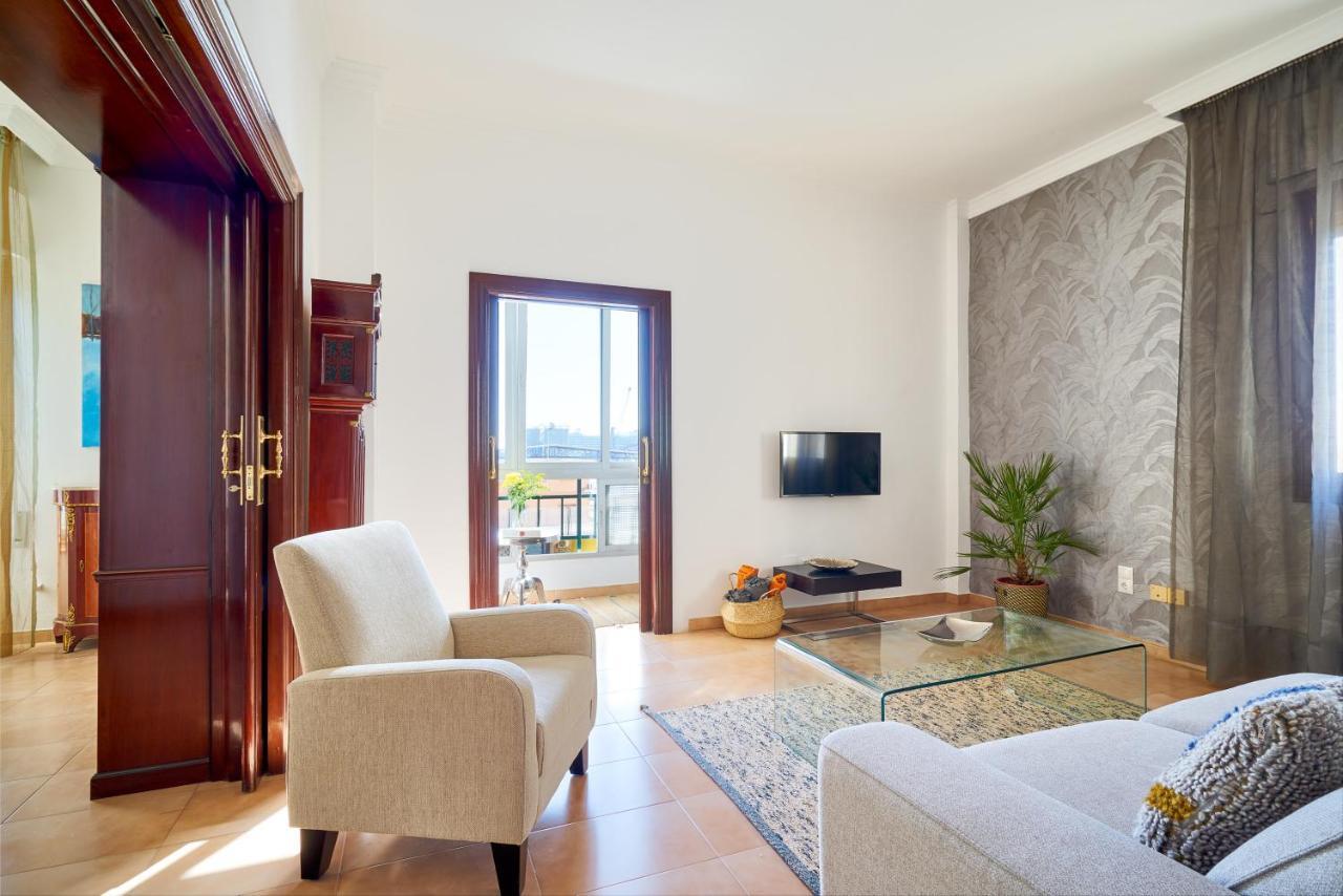 Apartamento en centro ciudad con vistas al mar Málaga Exterior foto